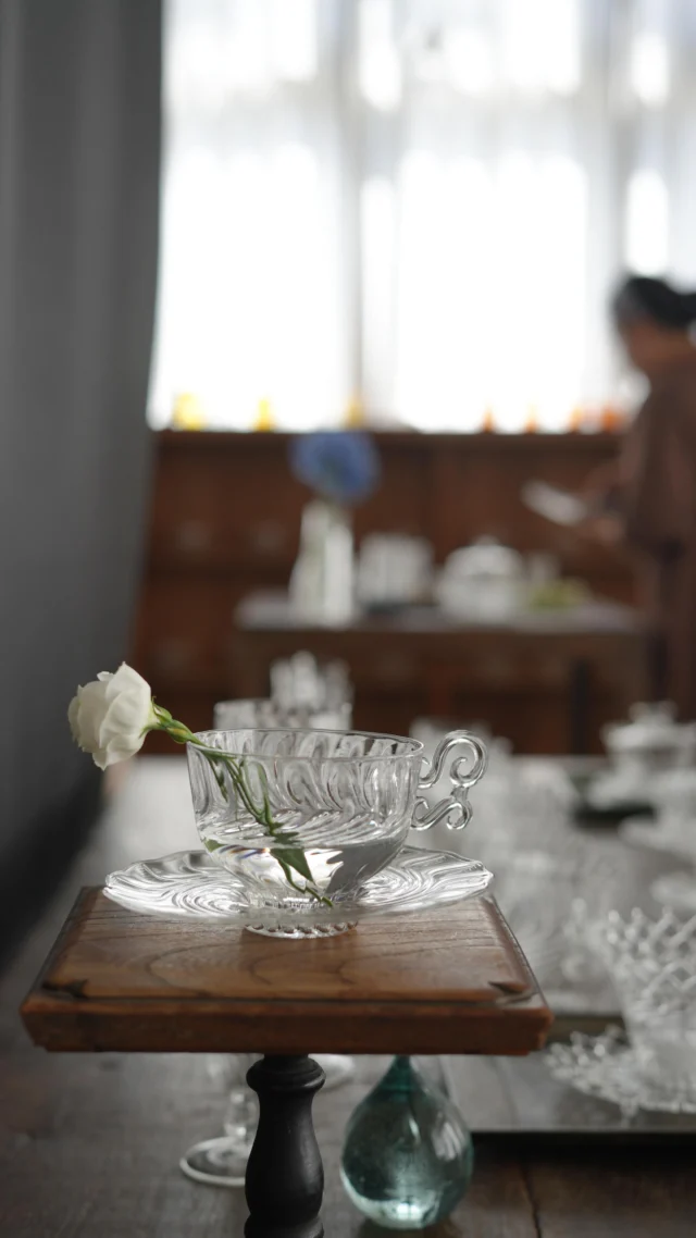 えむに さん　醤油差し　emuni ガラス　中国茶　中国茶器 ＋＋glass atelier えむに＋＋ | 水上竜太とマエダミユキの日々